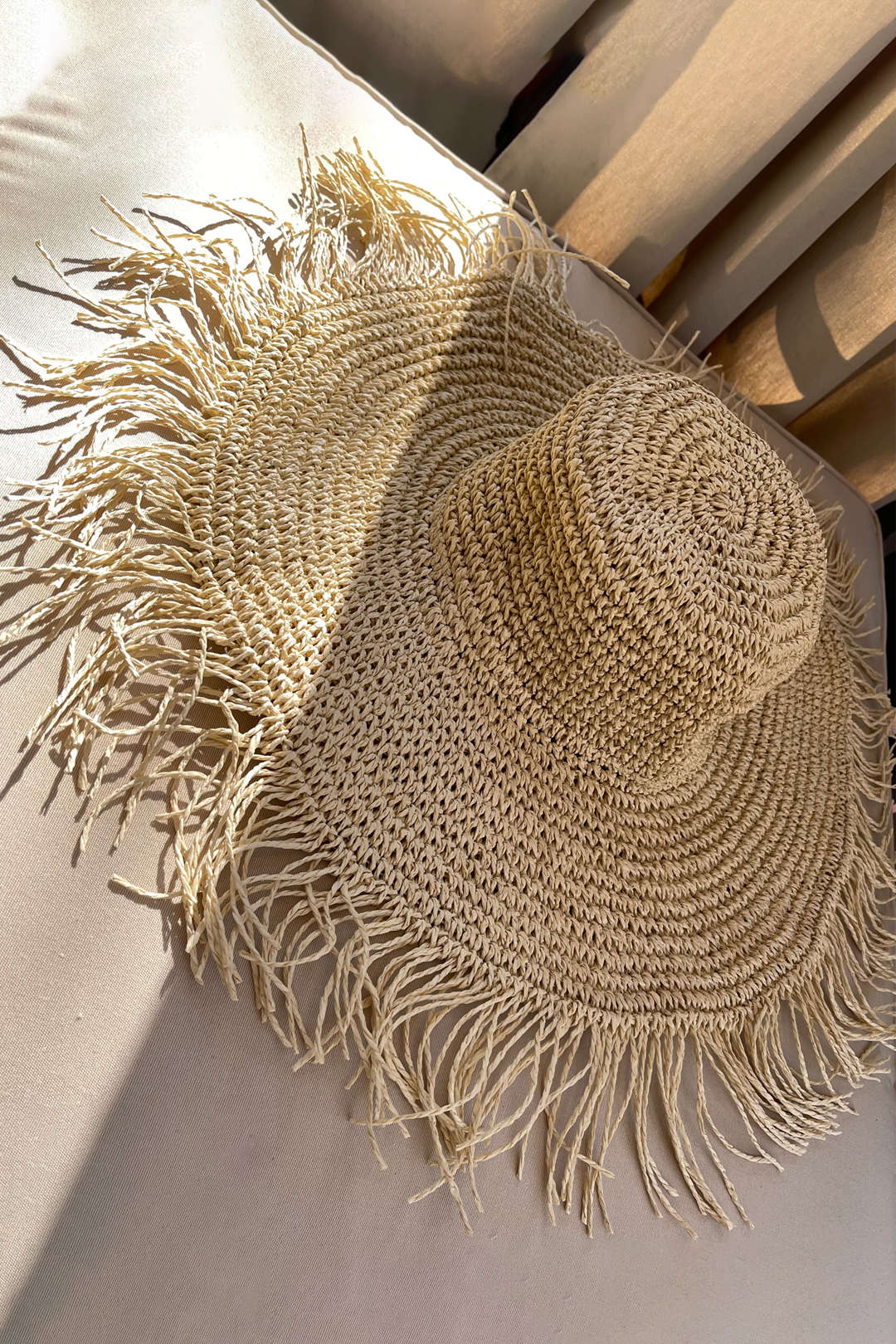 Woven Straw Fisherman Hat