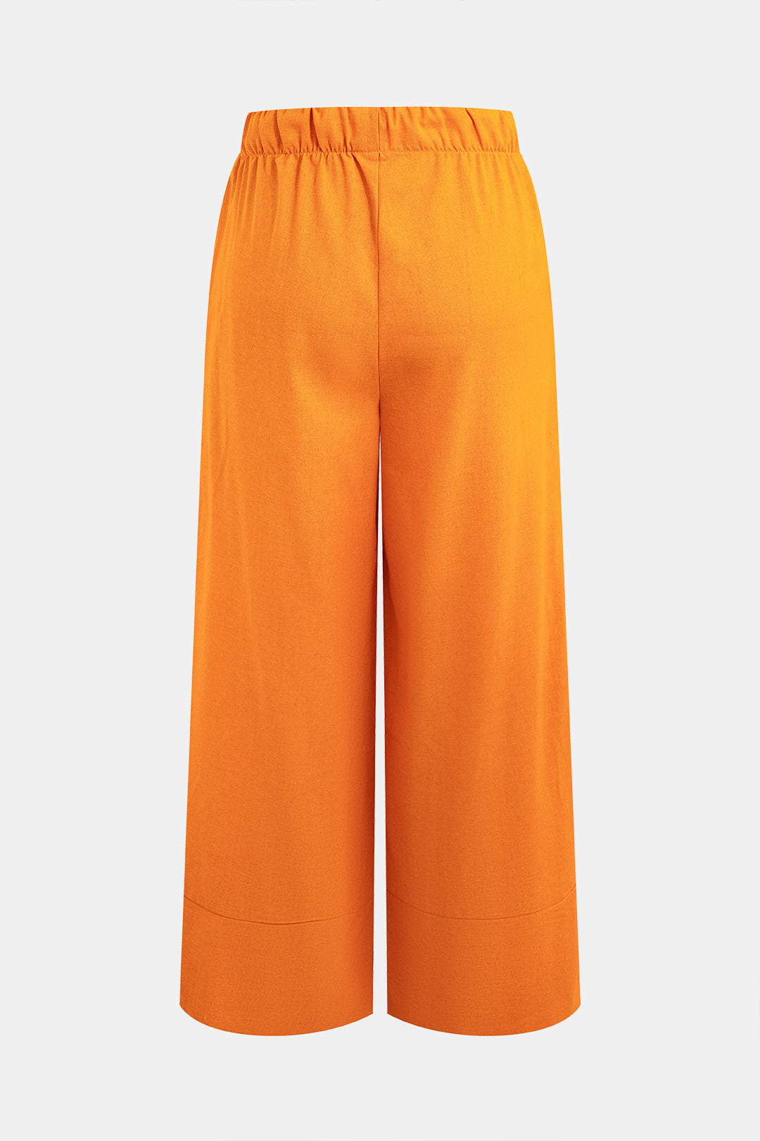 Drawstring Wide Leg Pants