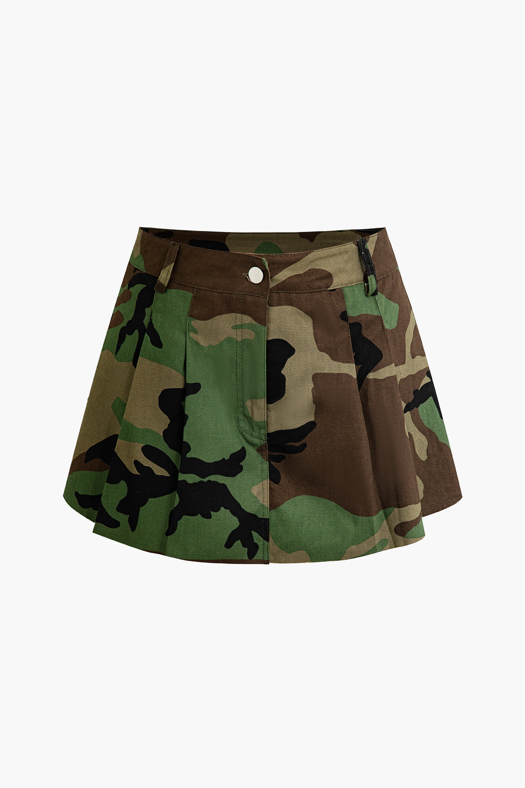 Camo Pleated Skort