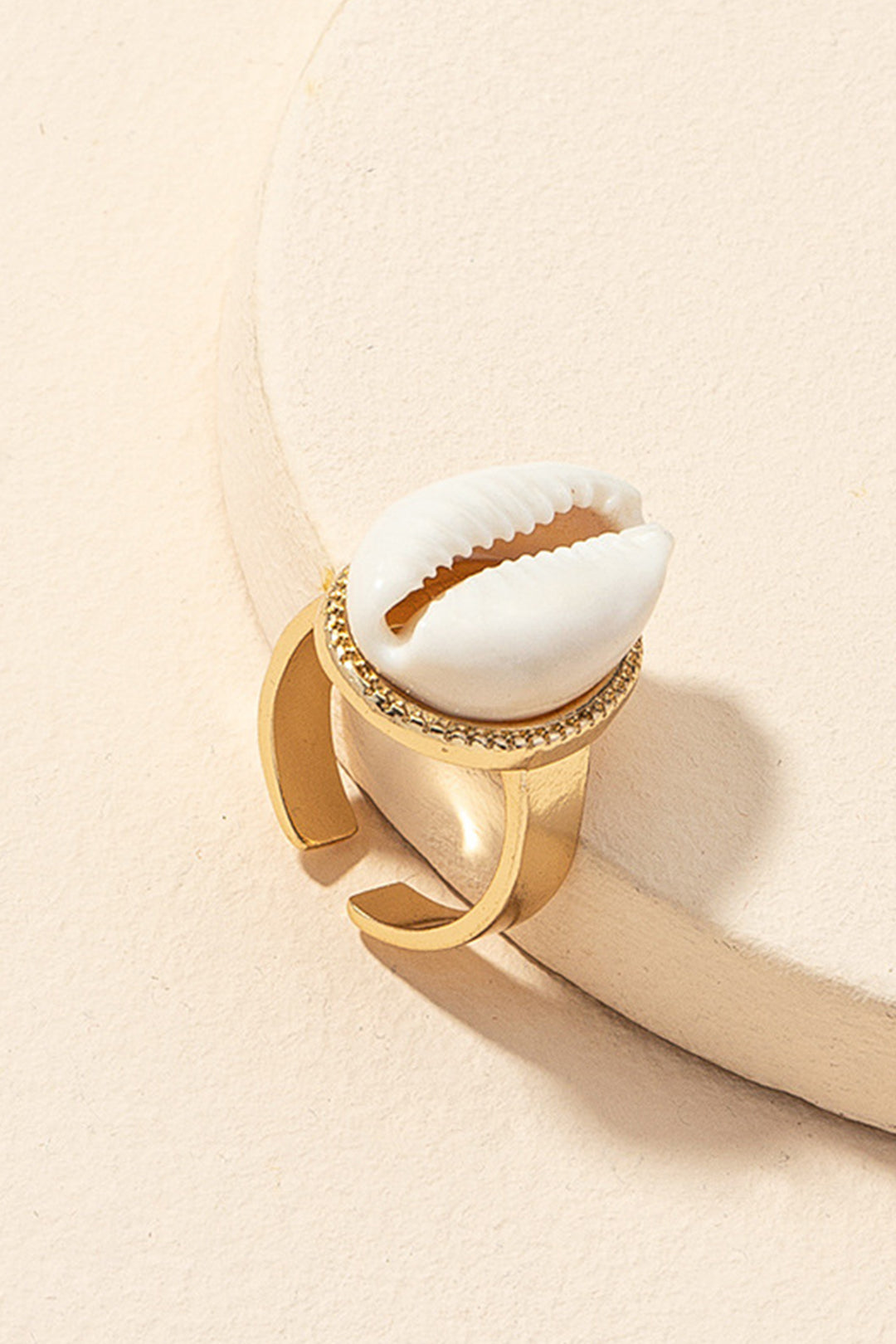 Shell Open Ring