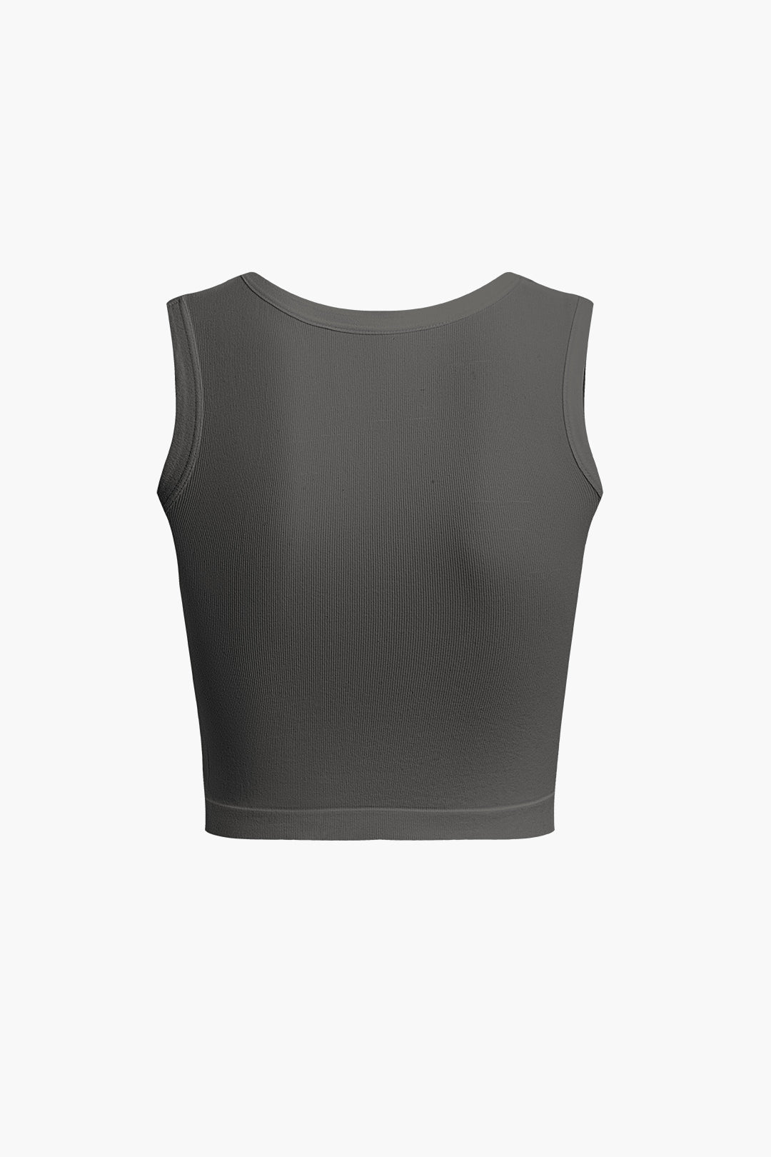 Solid Crop Tank Top