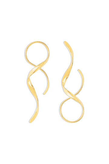 Swirl Spiral Earrings