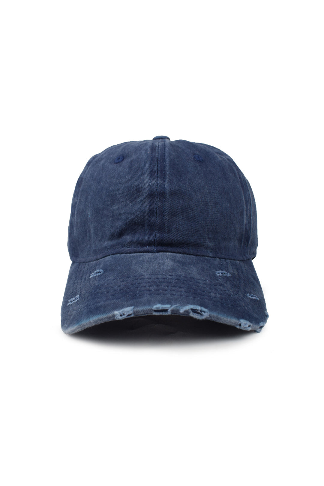 Ripped Denim Baseball Cap