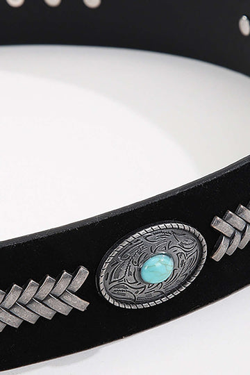 Fringe Turquoise Belt