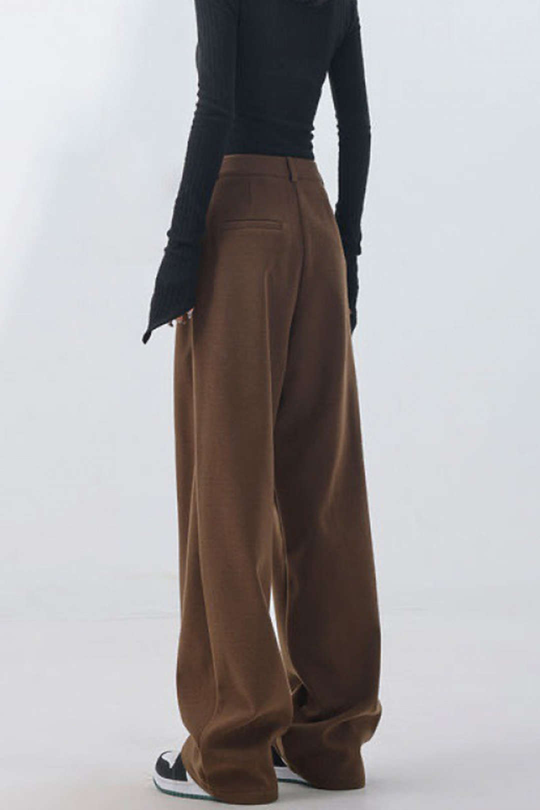 Pleated Wide Leg Pants