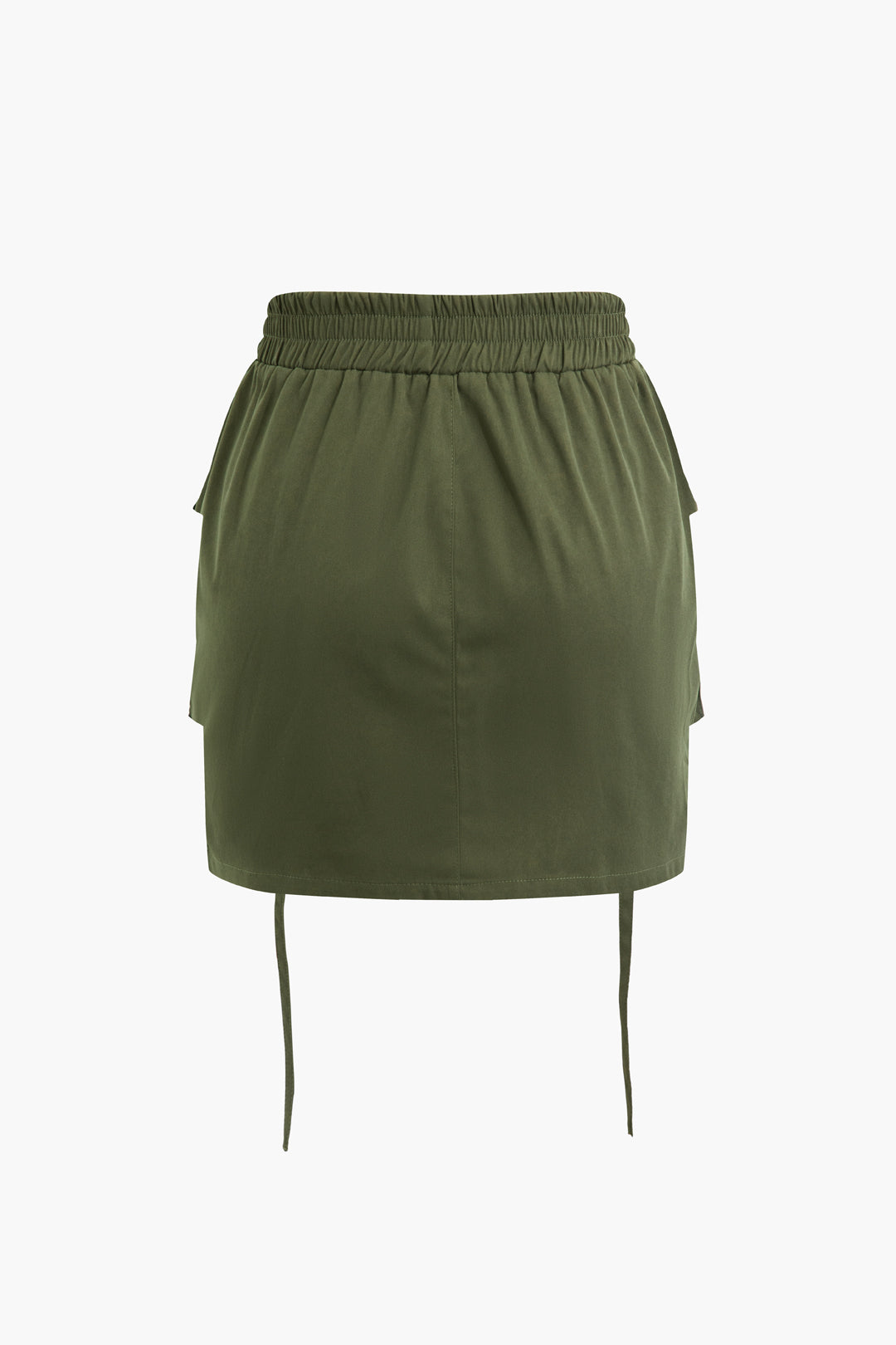 Flap Pocket Cargo Mini Skirt