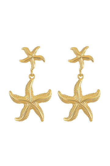 Starfish Pendant Earrings