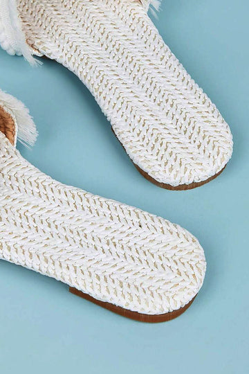 Fringe Slippers