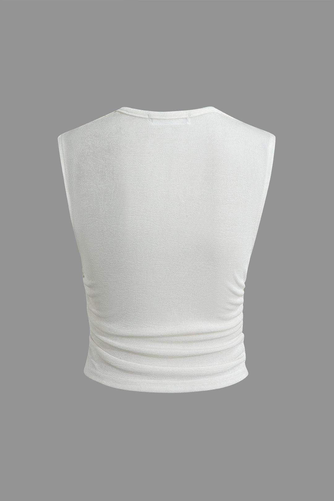 Cowl Neck Sleeveless Top