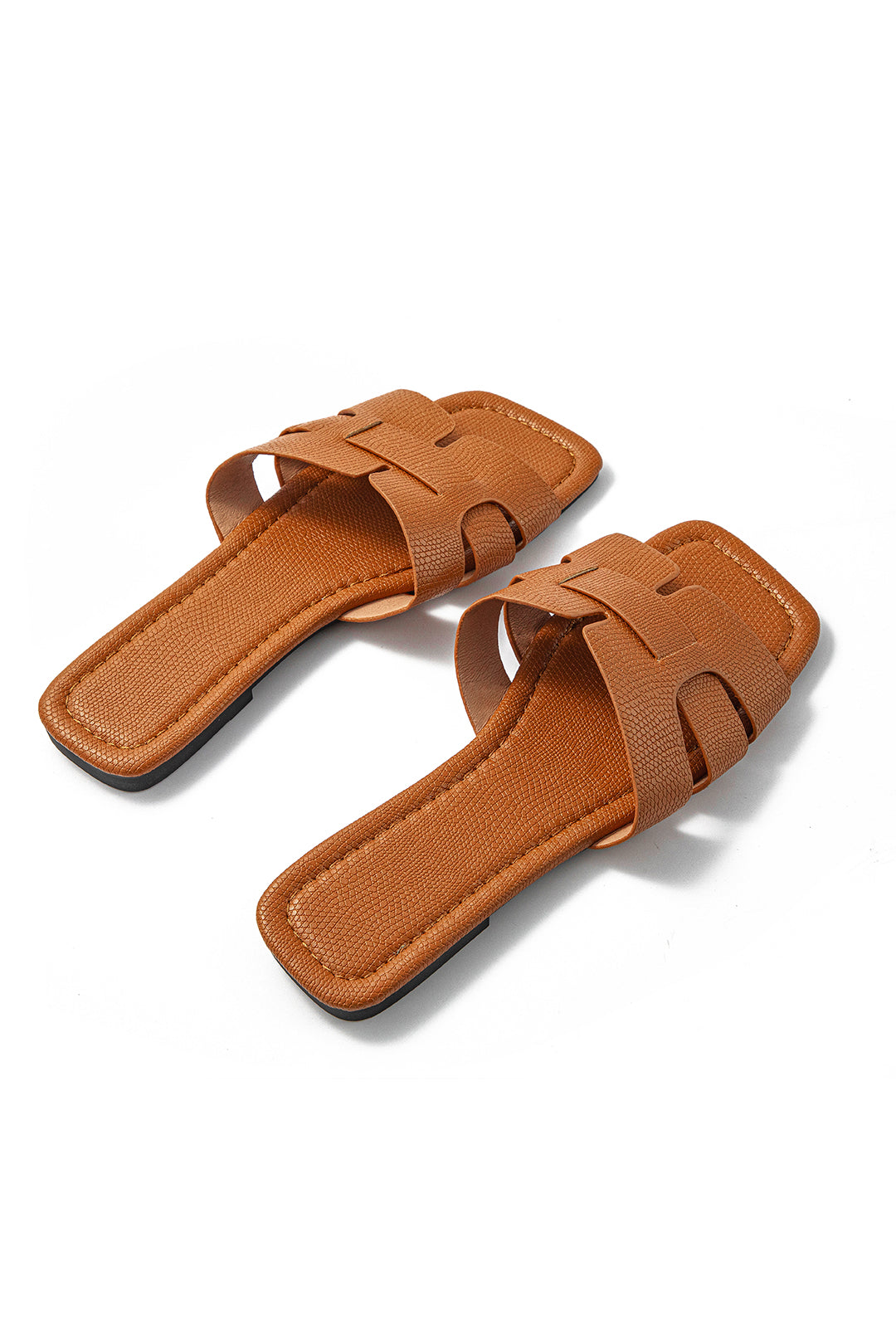 Solid Flat Sandals