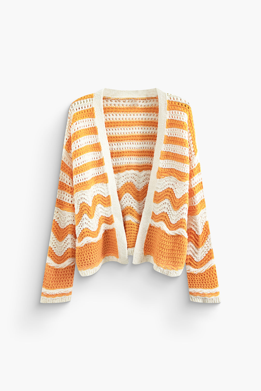 Stripe Knit Cardigan