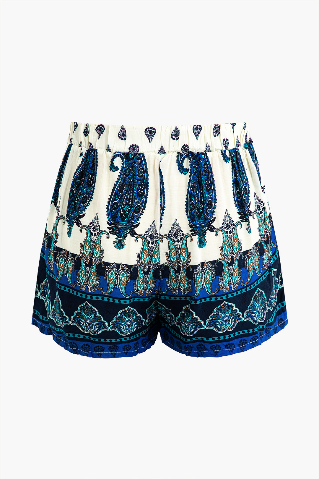 Tropical Print Knot Skort