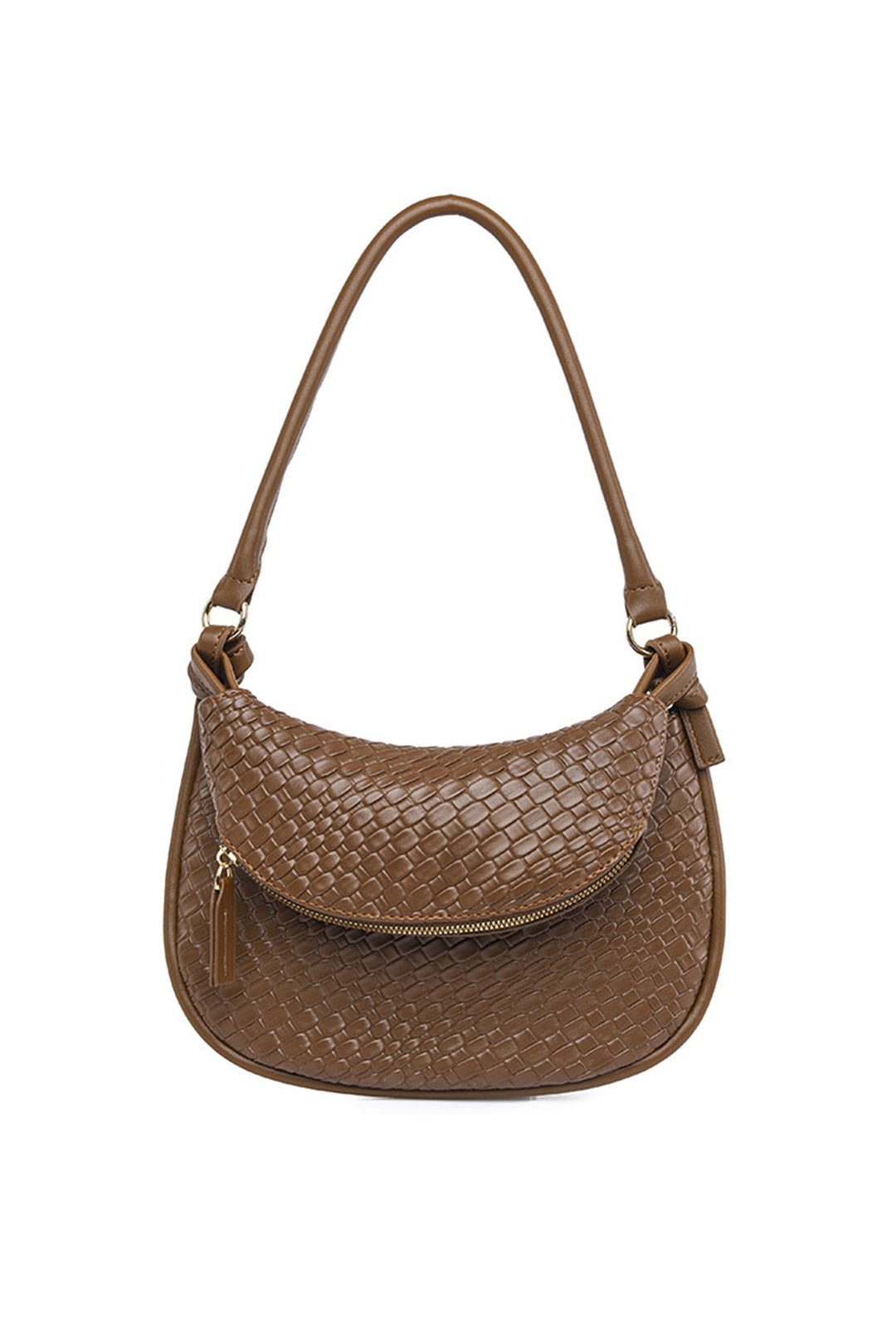 Woven Texture Shoulder Bag