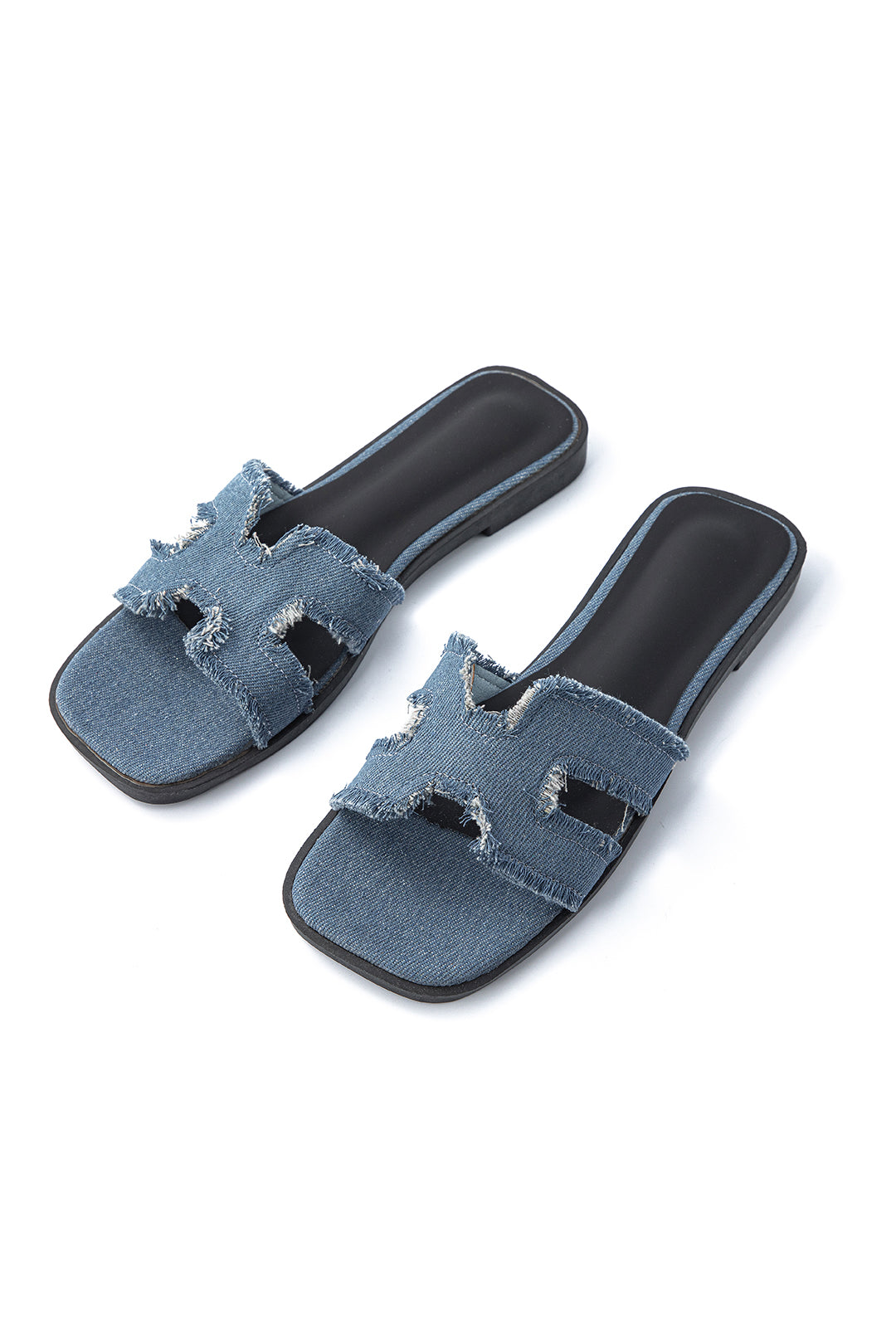 Denim Slippers