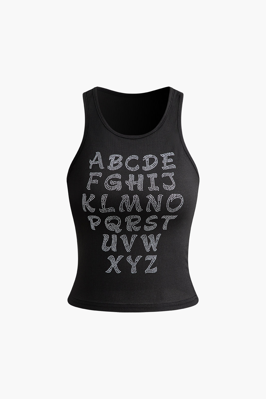 Alphabetic Charm Tank Top