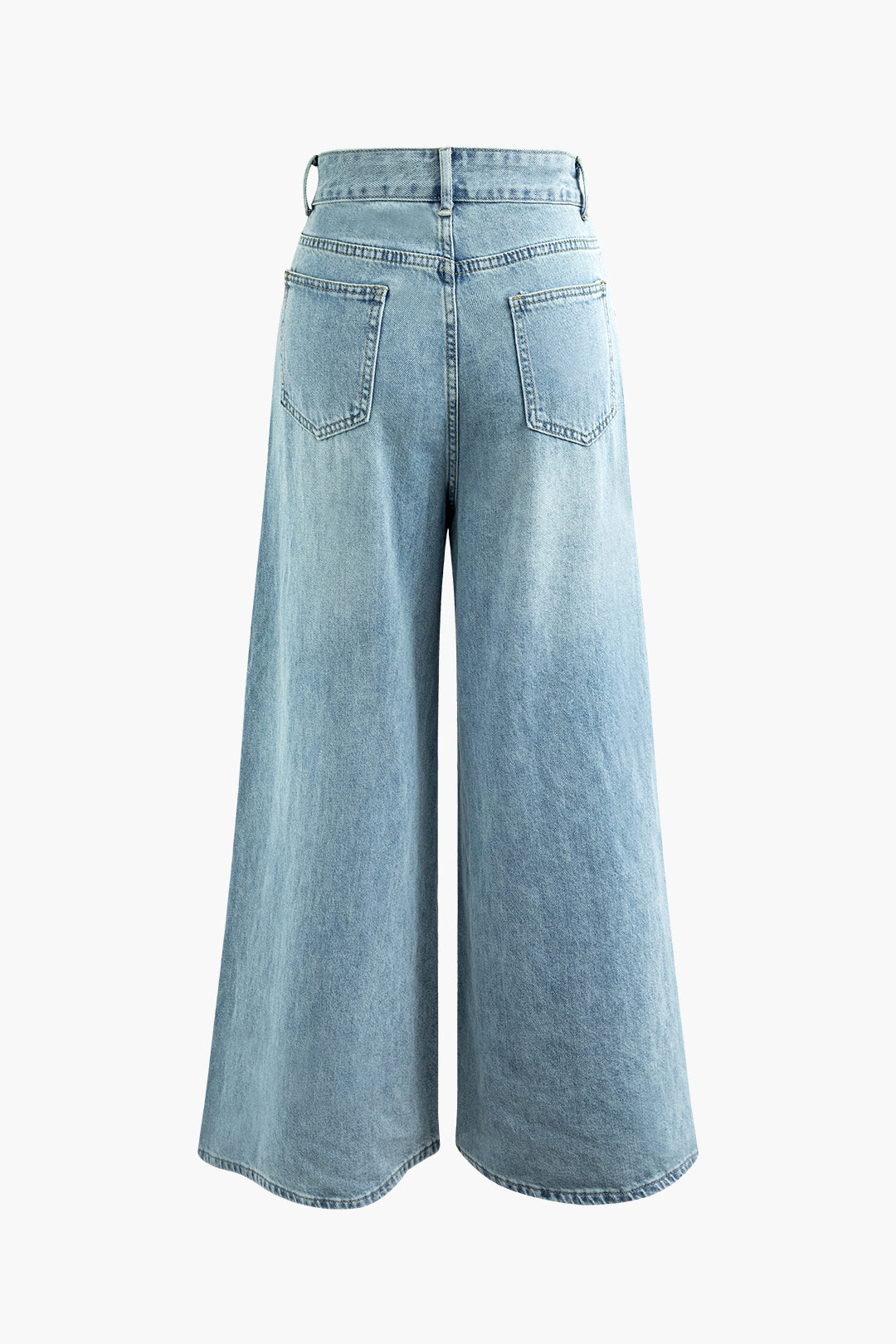 High Waist Wide Leg Jeans