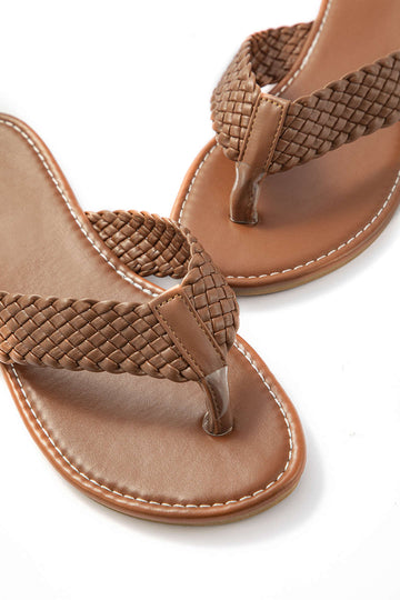 Woven Flip Flops