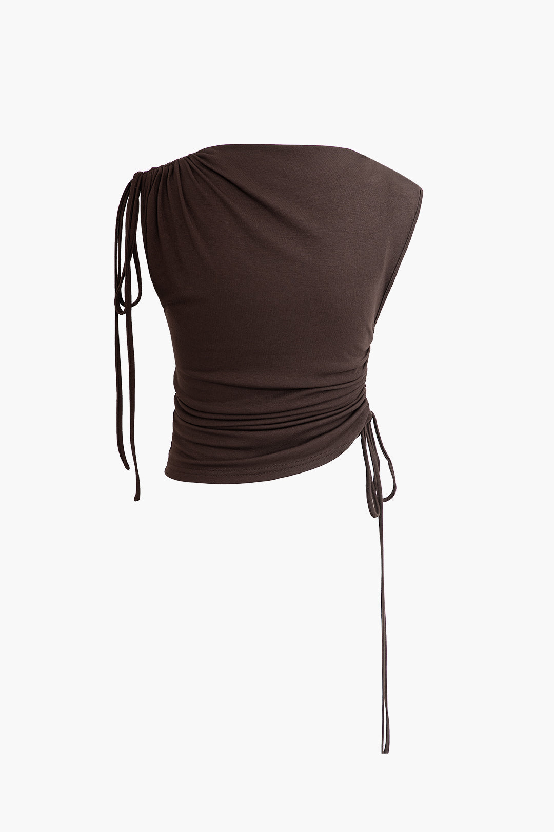 Drawstring Ruched Tank Top