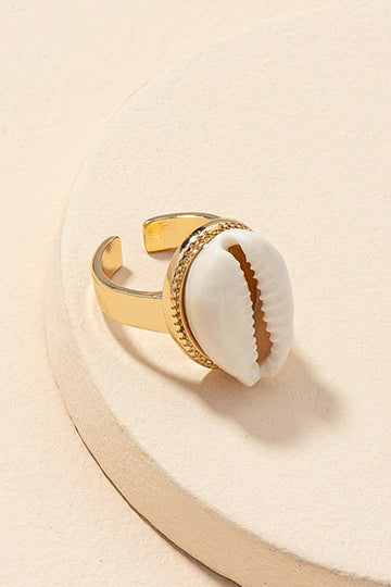 Shell Open Ring