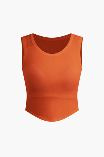 Padded Solid Tank Top