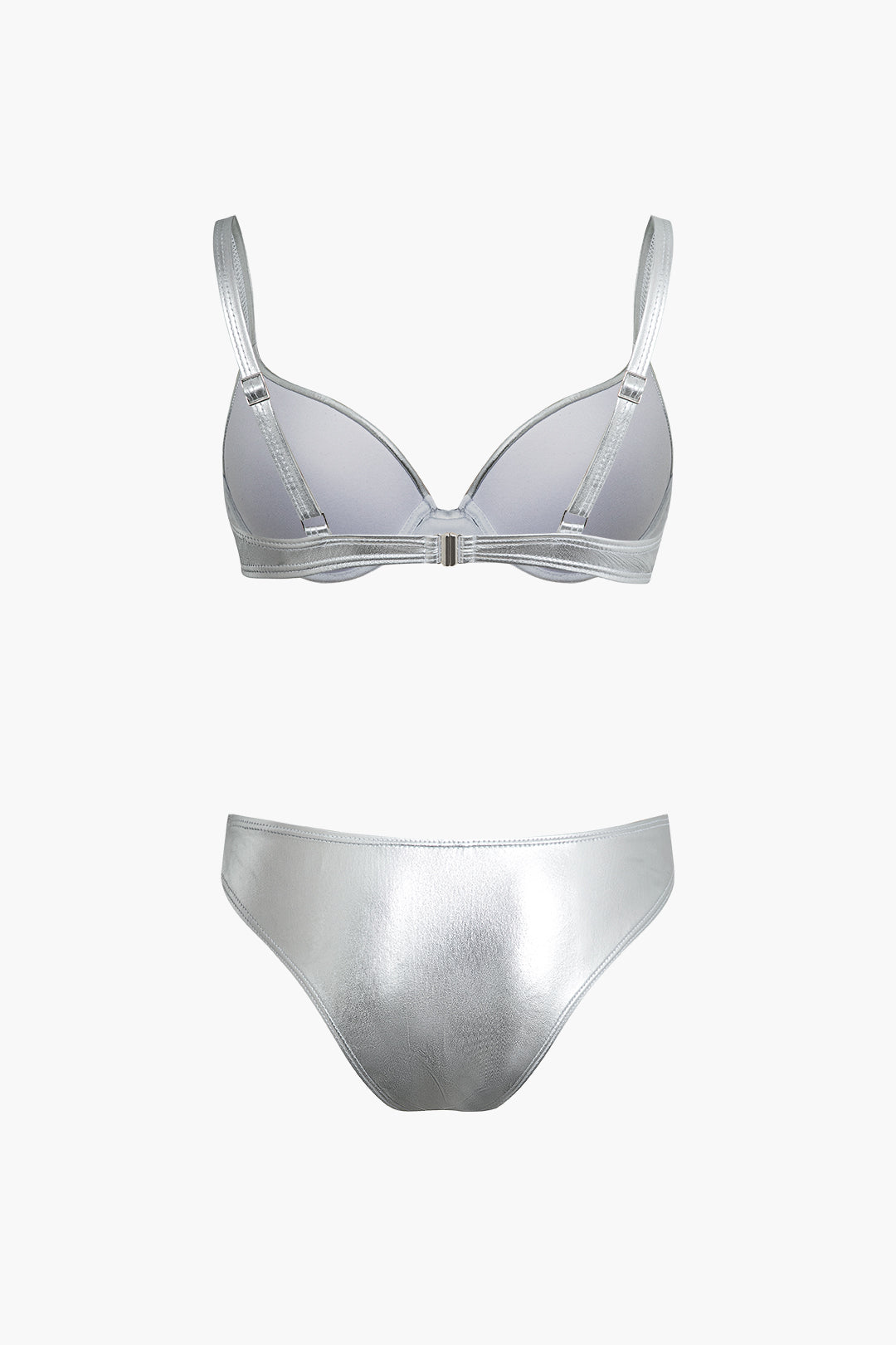 Metallic Underwire Bikini 2pc Set