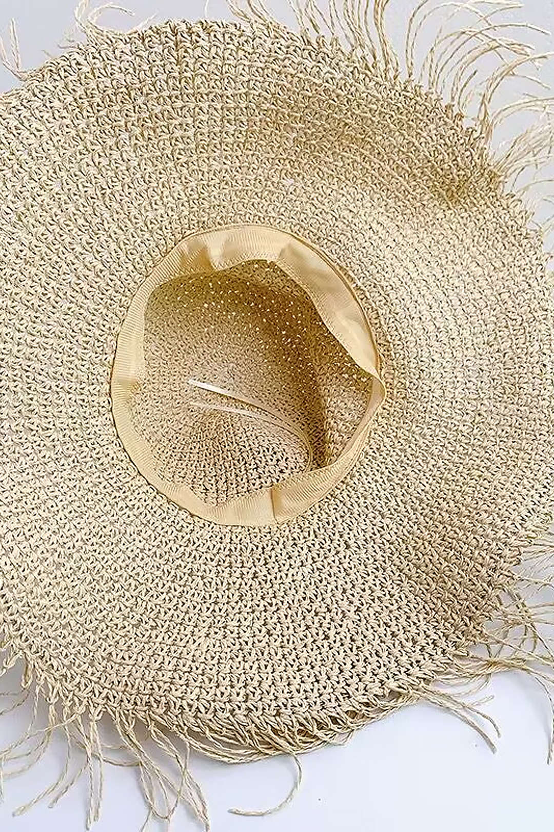 Woven Straw Fisherman Hat