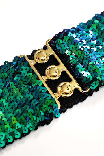 Sequin Corset Belt