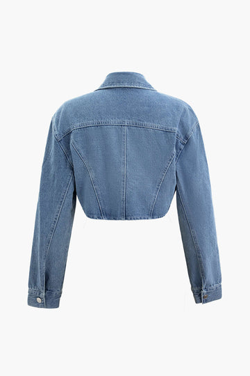 Denim Crop Jacket