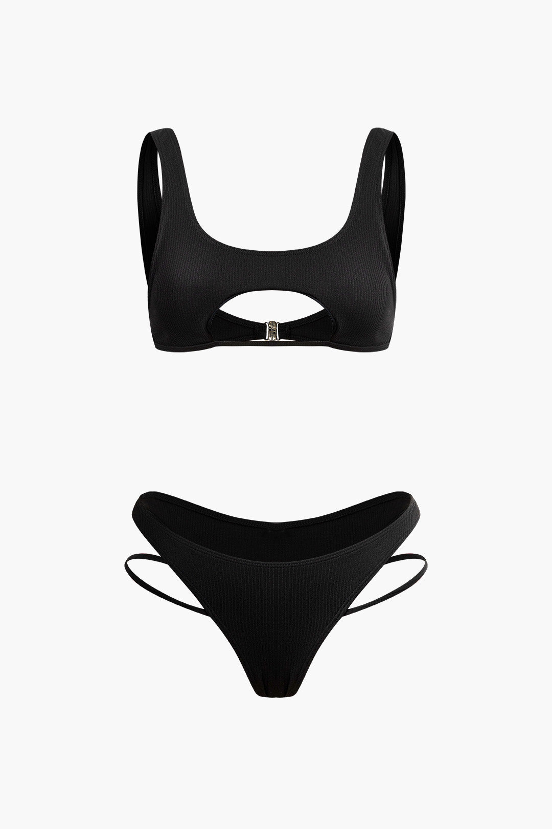 Cut Out Bikini Set