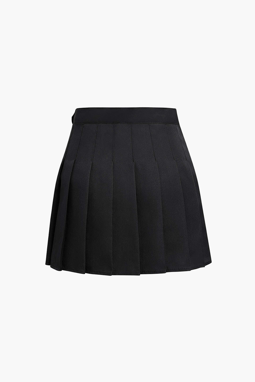 Pleated Mini Skirt