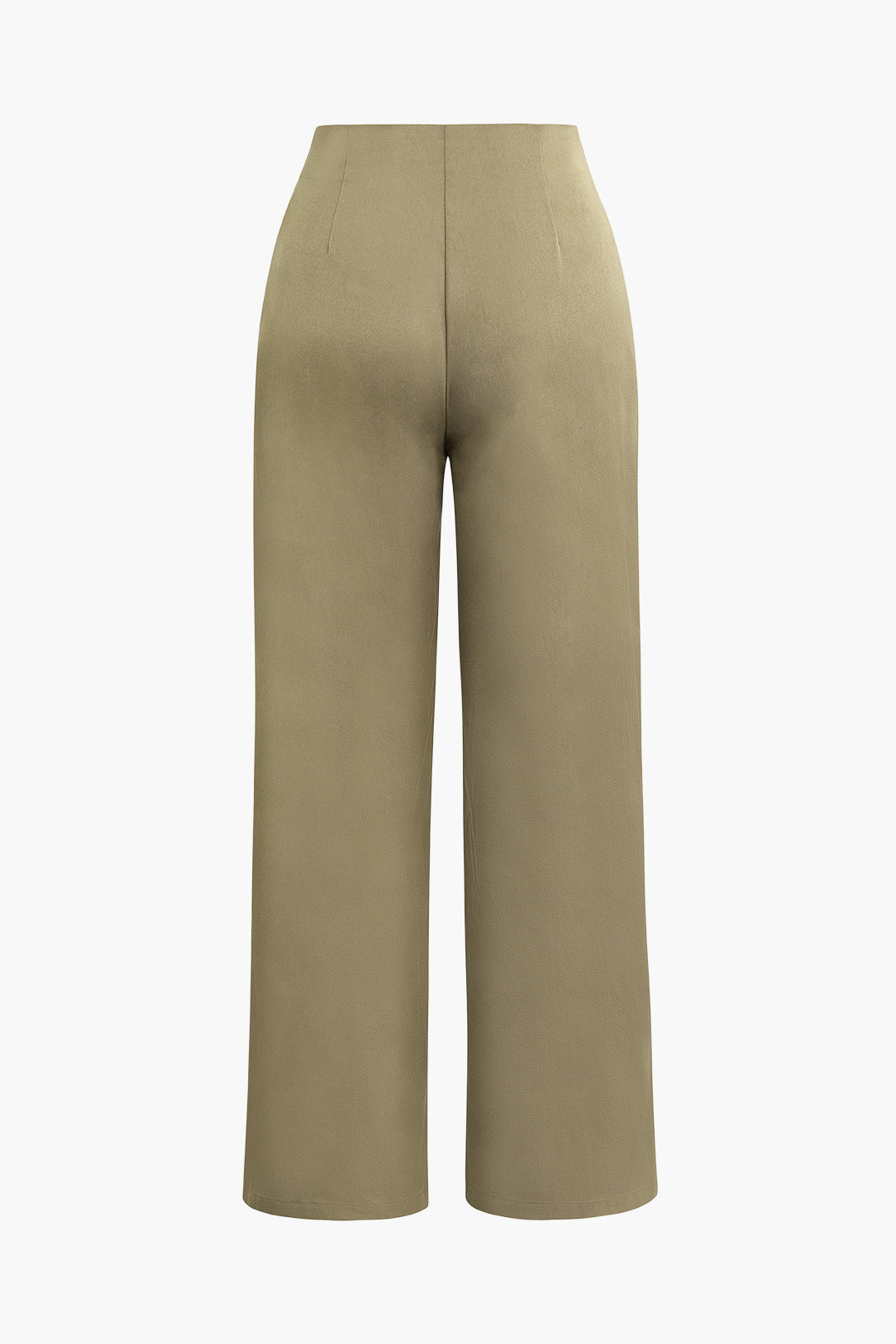 Knot Waist Straight Leg Pants