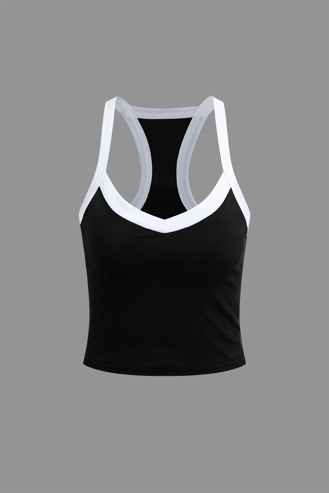 Contrast Trim Tank Top