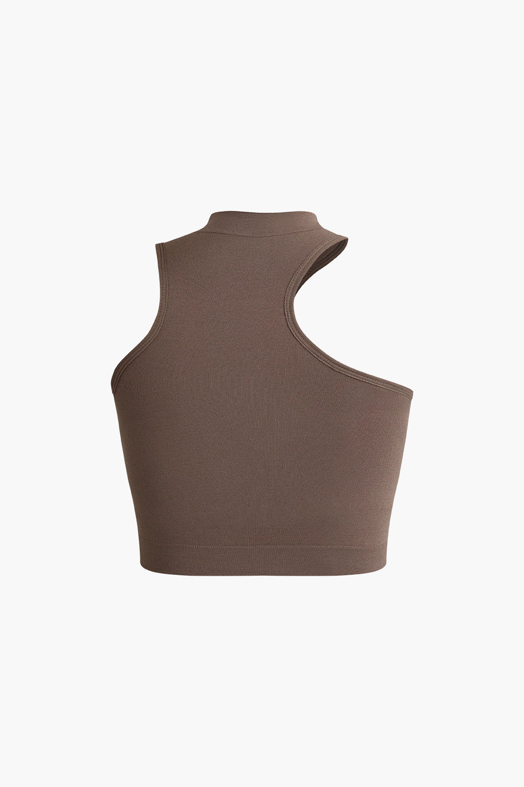 Asymmetrical One-Shoulder Crop Top