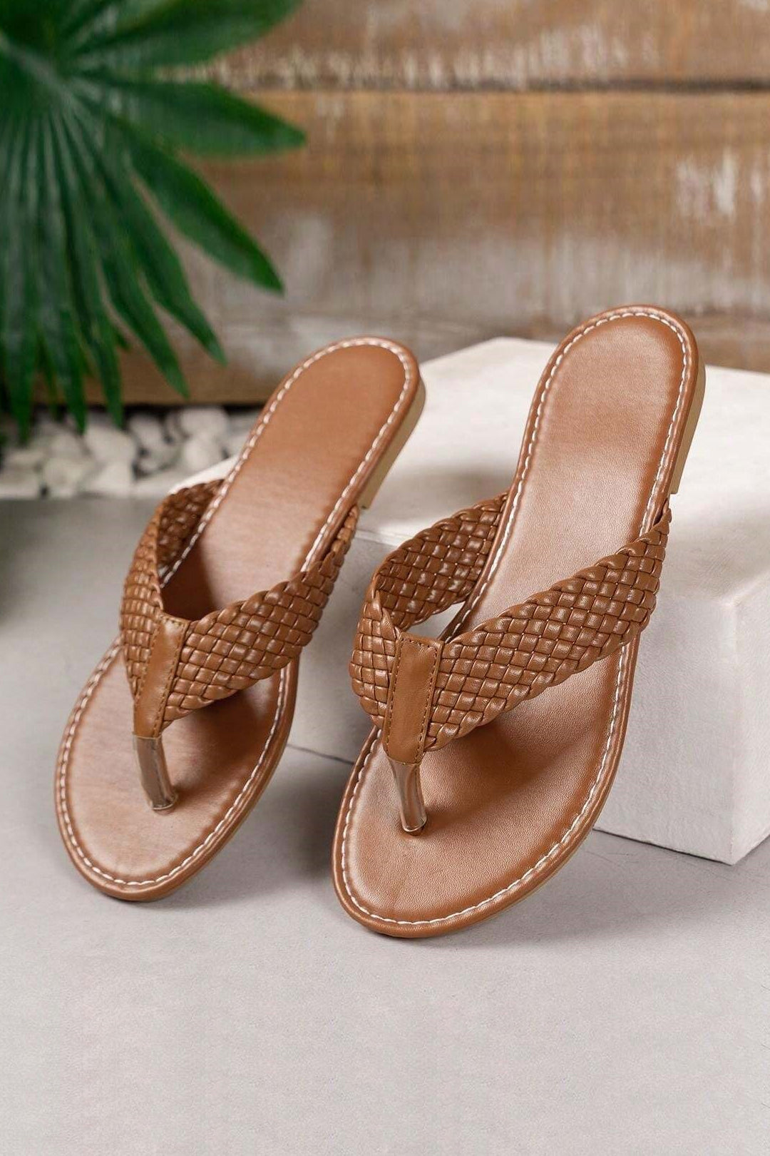 Woven Flip Flops