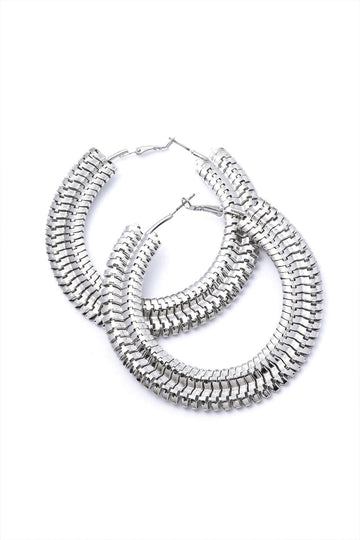 Coil Hoop Earrings