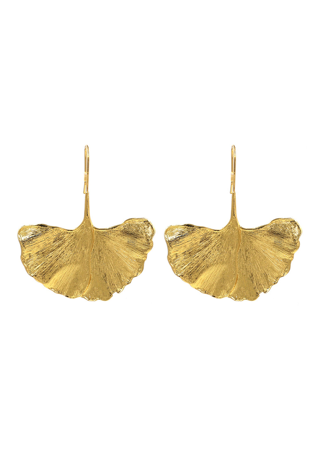 Ginkgo Leaf Earrings