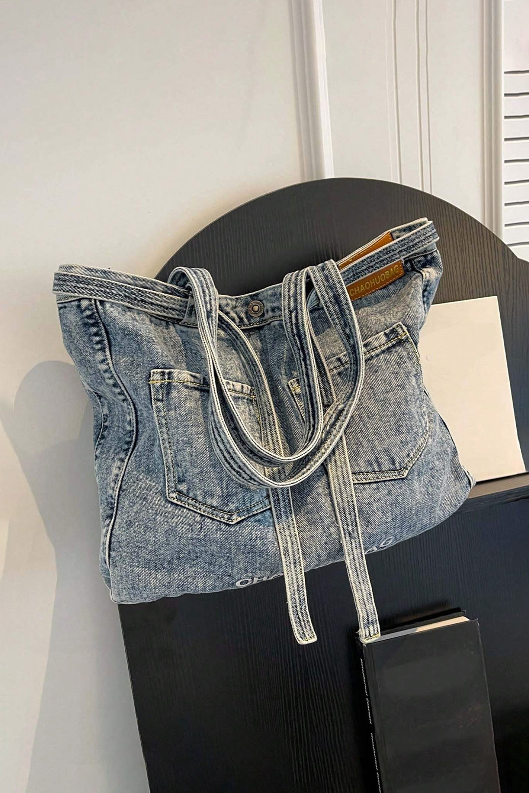 Denim Tote Bag