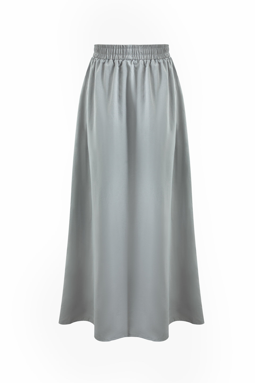 Flap Pocket Split Pleated Cargo Maxi Skirt