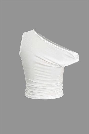 Solid Cowl Neck Tank Top