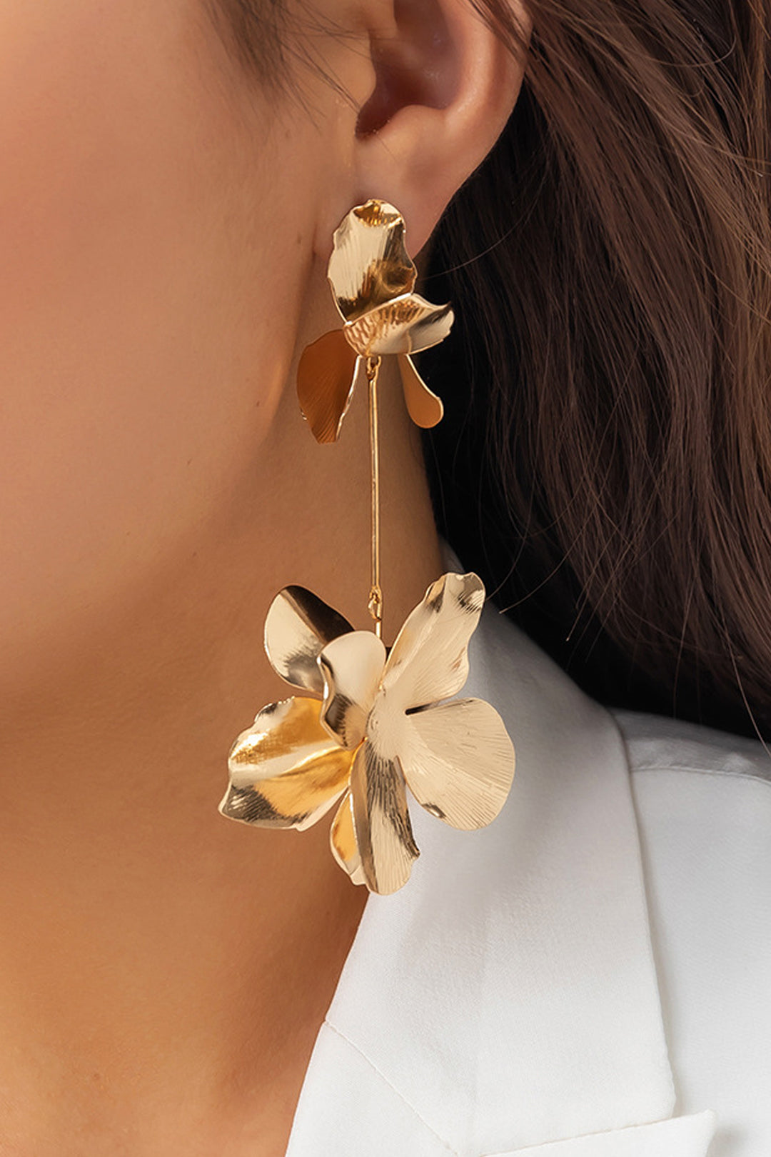 Flower Drop Earrings