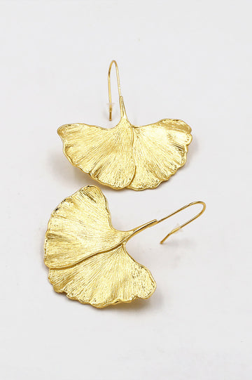 Ginkgo Leaf Earrings