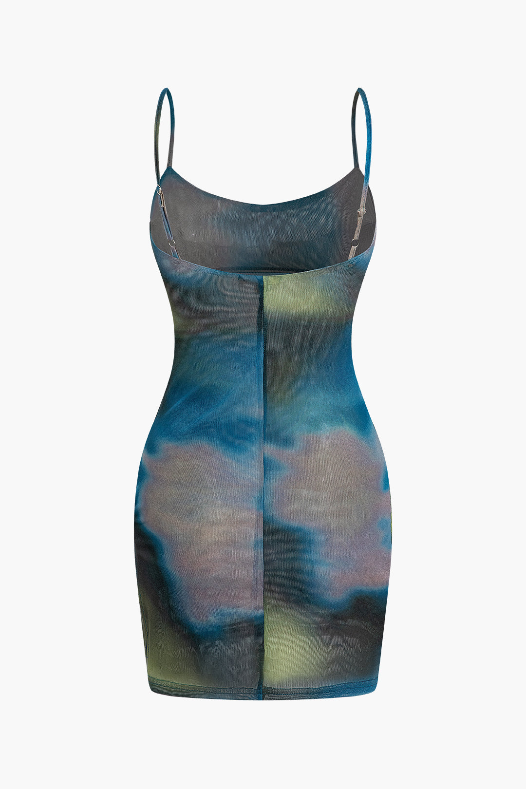 Ombre Mesh Cami Mini Dress