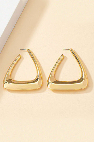 Triangle Hoop Earrings